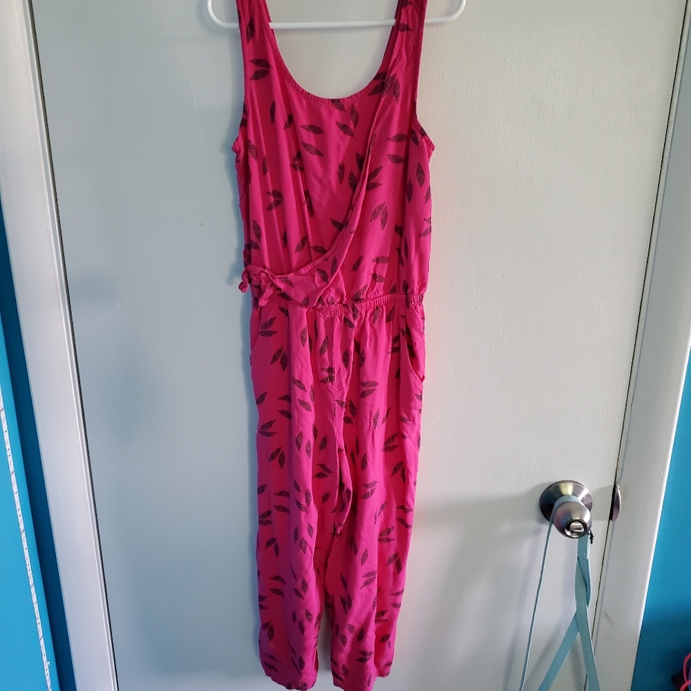 Pink and black jumper